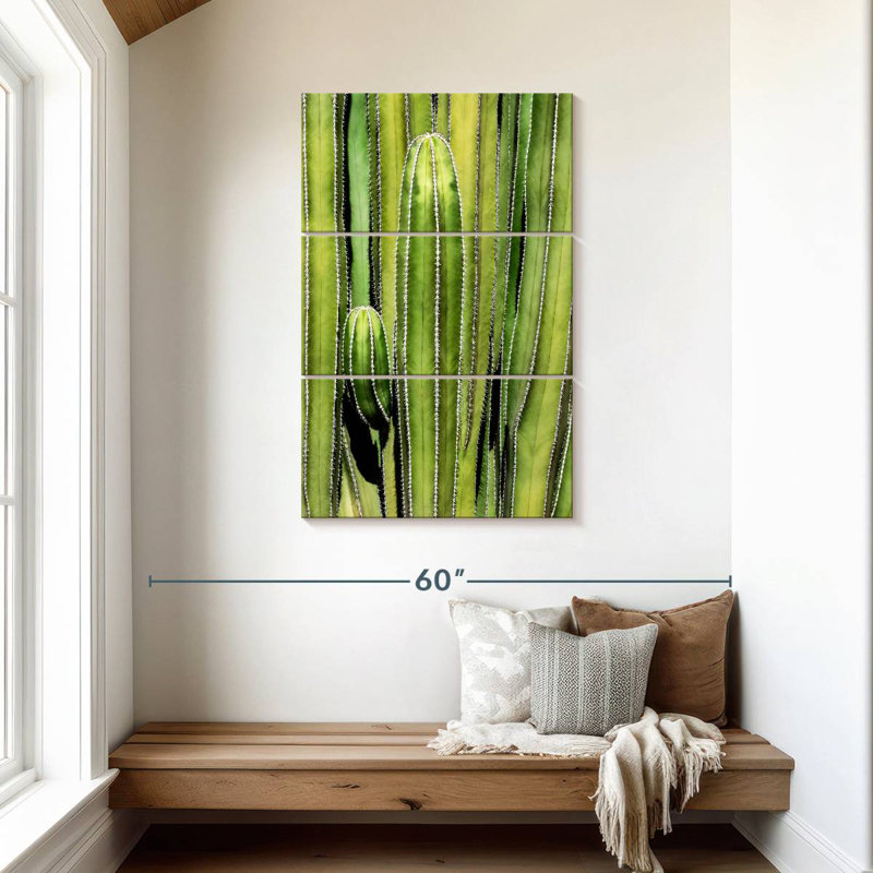 Harnek Cactus Overlay, 45" H x 28" W
