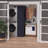 ClosetMaid Bamboo Laundry Hamper Storage Cart