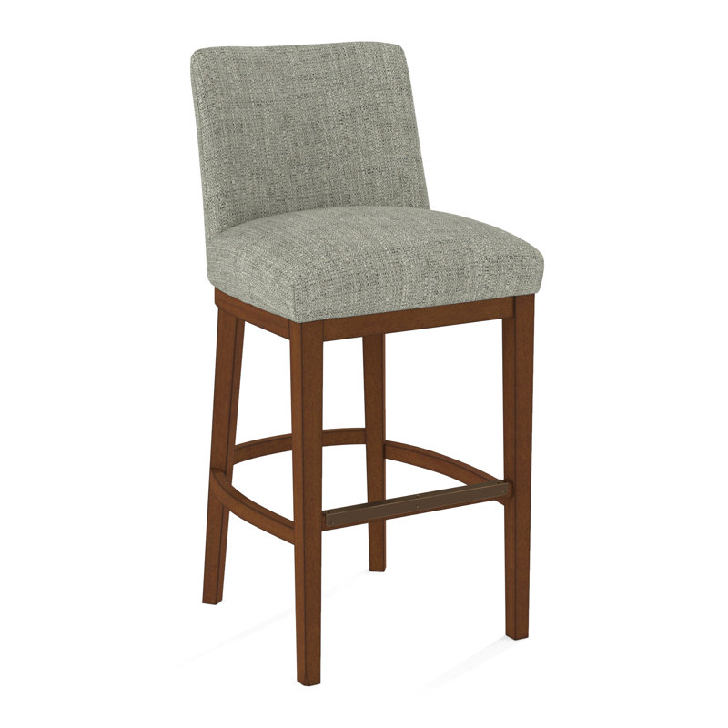 Upholstered Stool, 61558-61, English Saddle