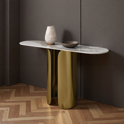 Modern Sintered Stone Console Table