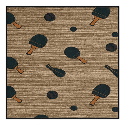 Tapis de tennis de table lavable