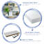 Harbour Housewares - Modern Floating Wall Shelves-79460164-79460166