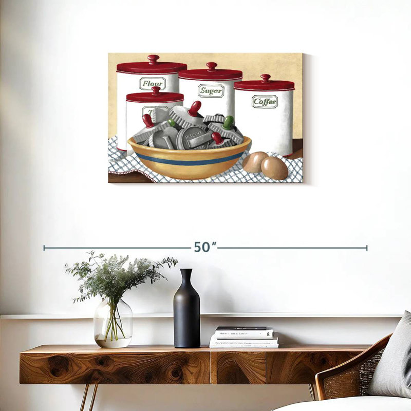 Café Senne Kitchen Flower, H 20 po x l 30 po