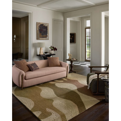 Tapis en lin Brigette Romanek Madi