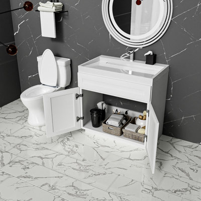 24 " Single Bathroom Vanity Base