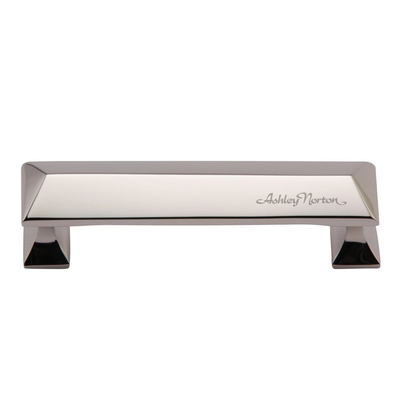 Poignée d'armoire Pyramid Anvil, Nickel poli, 6"
