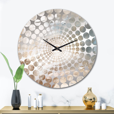 Mazekine - Abstract Painting Wall Clock