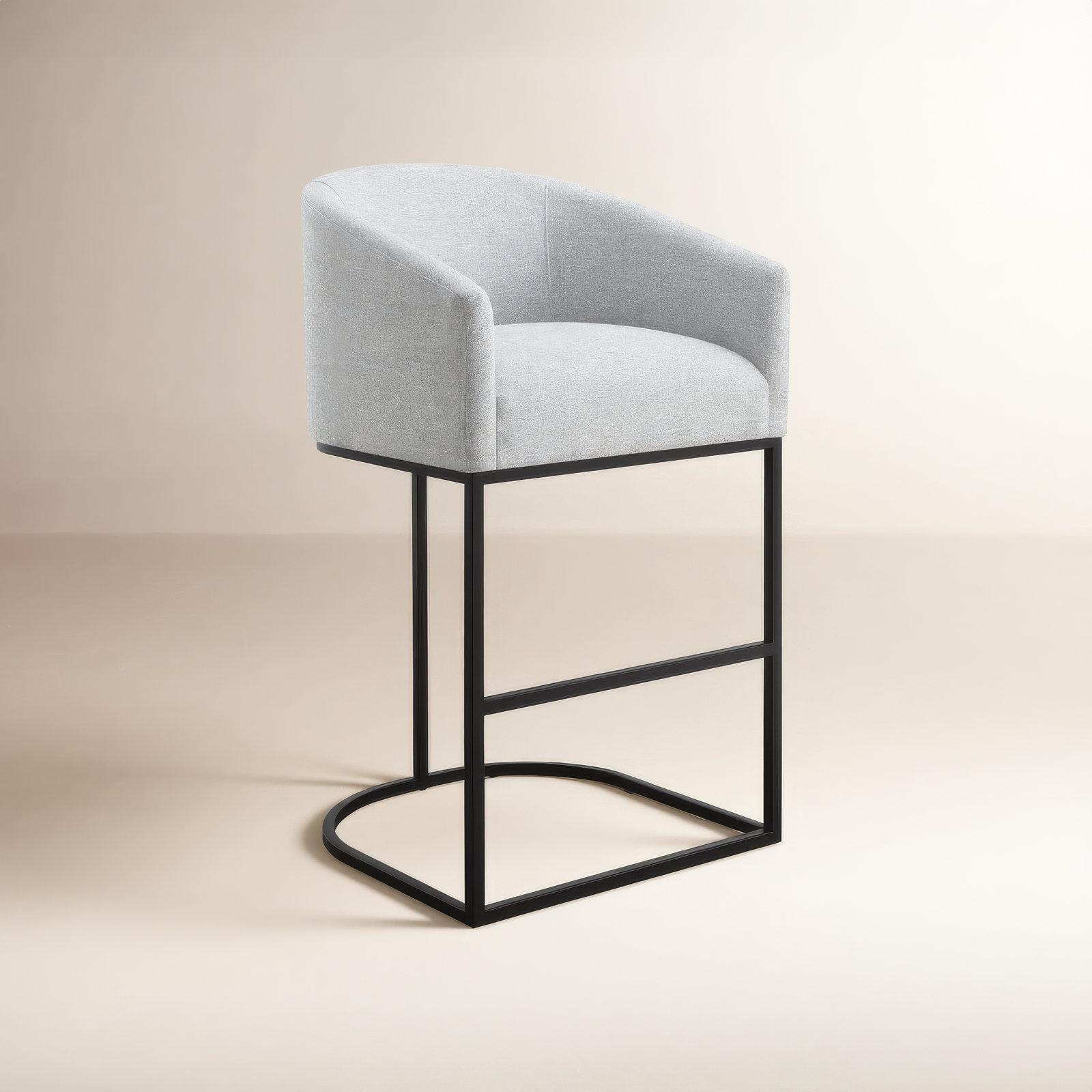 Austri Bar and Counter Stool, Bar Stool (29.9" Seat Height), Gray
