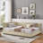 Velvet Daybed,Upholstered Tufted Bed Frame, Sofa Bed Frame with Comfortable Backrest and Armrests-607814976