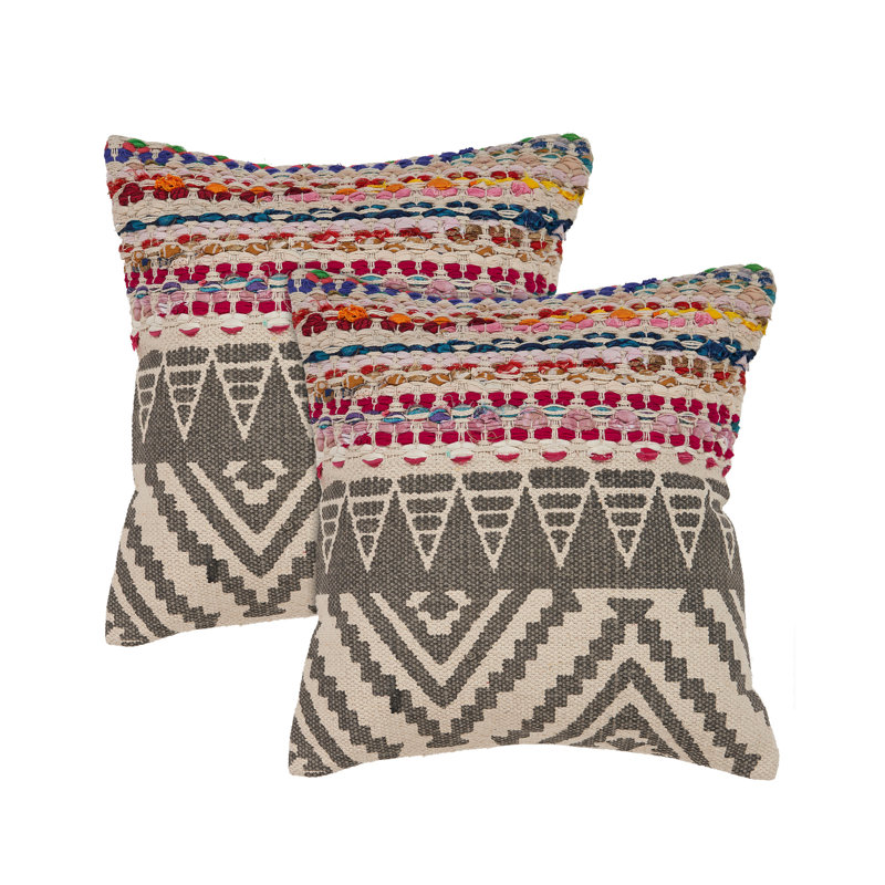 Ensemble de 2 coussins décoratifs Chindi