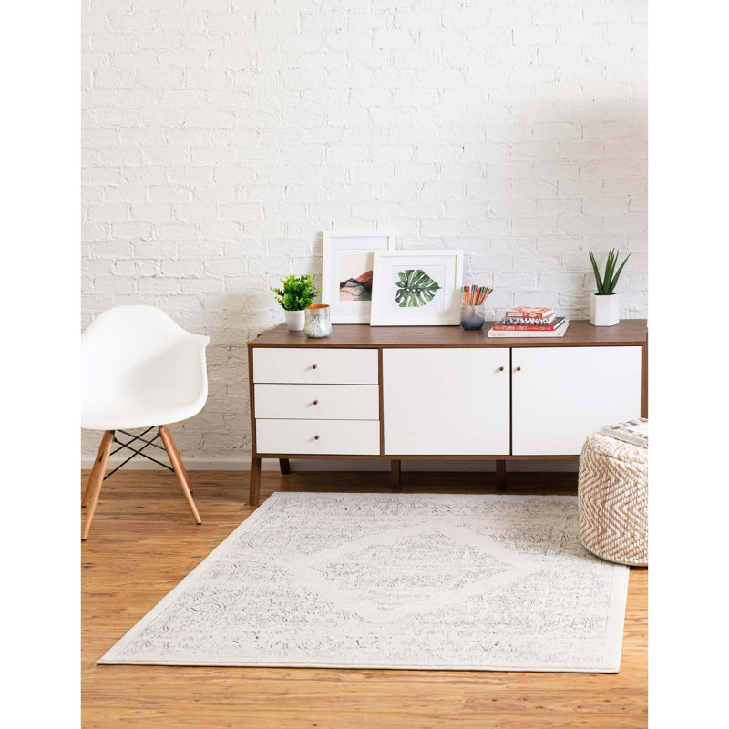 Alresford Oriental Indoor Rug, Square 5'