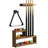 Pool Cue Rack Billiards Stick Holder Set