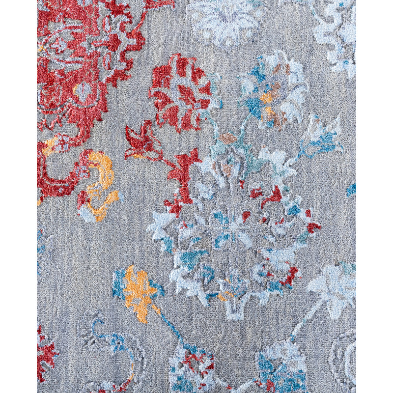 Overdyed One-of-a-Kind 8' 1" x 10' 0" Hand Knotted Area Rug