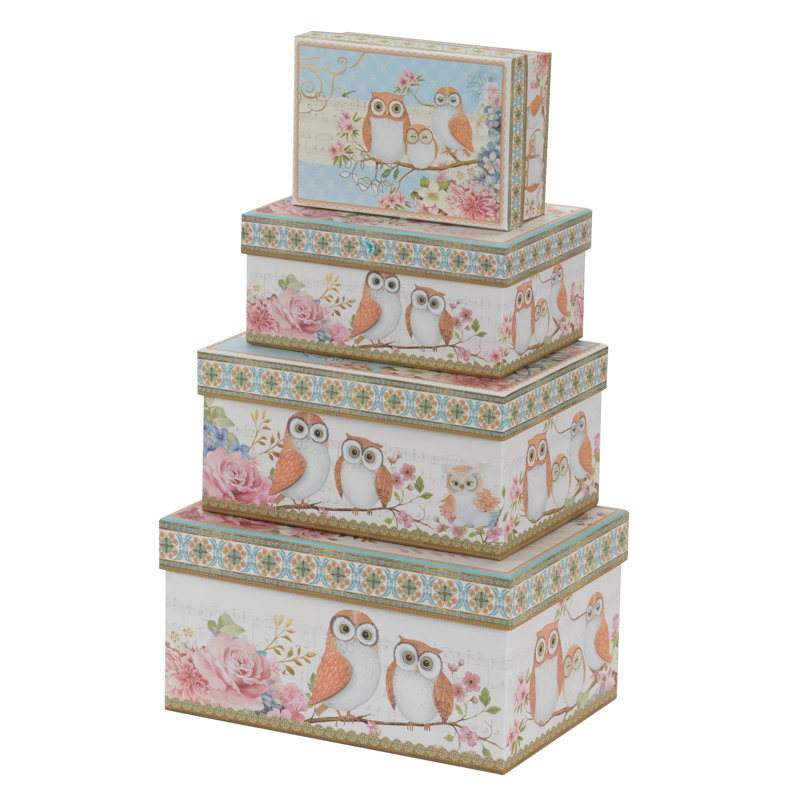 Fleur De Lis Living Decorative Bin