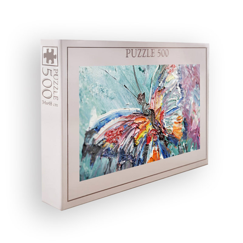 500-Piece Puzzle, 100% Cardboard, 18.9 x 13.4 inches | Box Size: 13.2 x 9.1 x 2.0 inches | Perfect for Family Fun & Relaxation, High-Quality, Durable Pieces for Easy Assembly, Ideal Gift for Puzzle Lovers