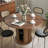 47" Storage Round Dining Table-54192366