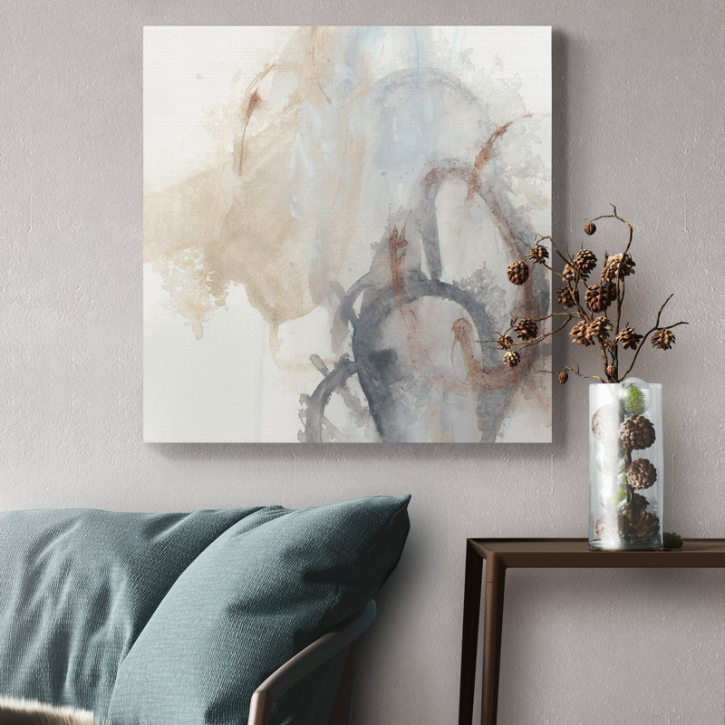 « Supposition I »-reproduction sur toile tendue, H 16 po x l 16 po x P 1 po