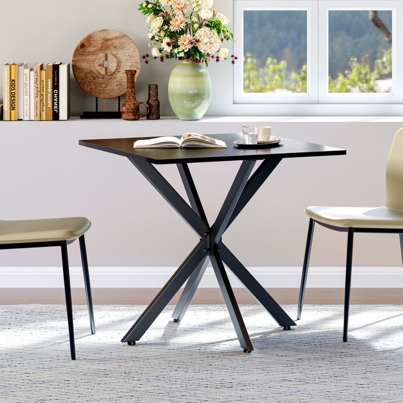 Tables de bout peu encombrantes, style industriel en bois et en acier pour la maison