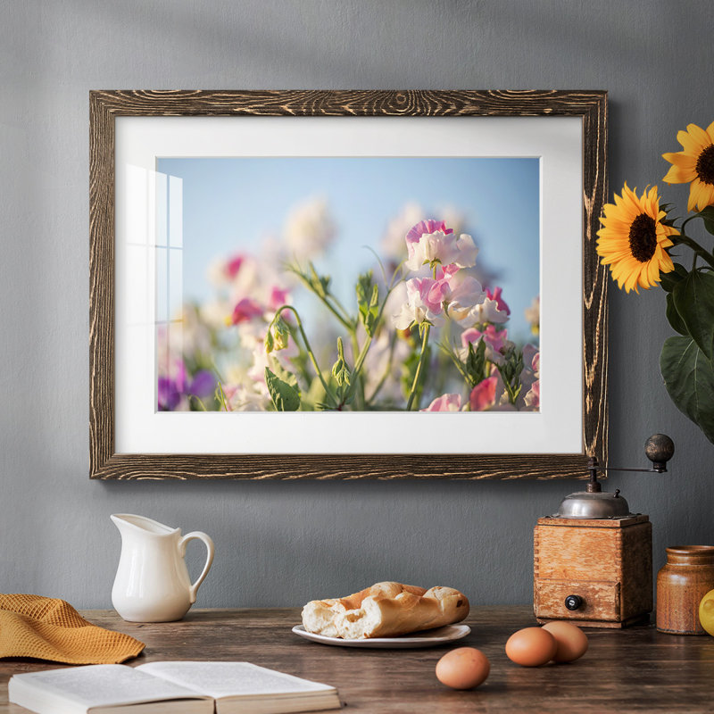 Pétales de printemps, Noyer, H 22 po x l 32 po x P 1,5 po