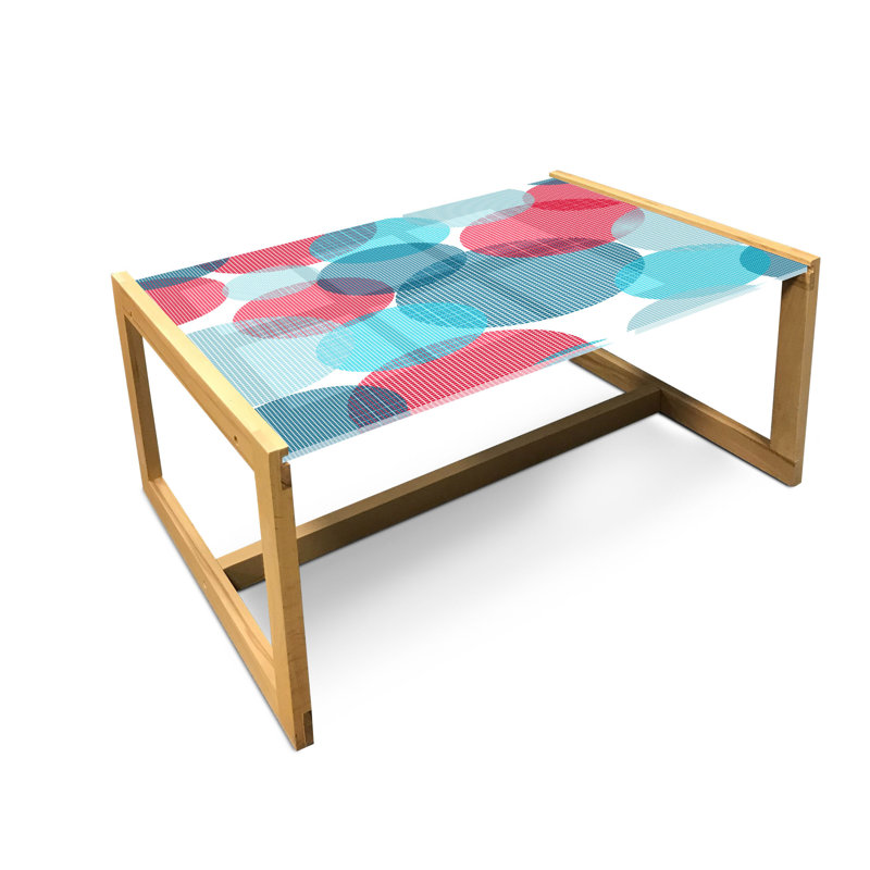 Jaeda Sled Coffee Table, 90cm H x 62cm W x 40cm D