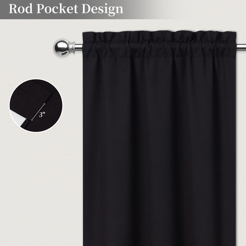 Rayelyn Curtain, 66.04cm Widthx 114.3cm Drop
