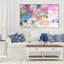 'Pastel Pretty' Acrylic Painting Print on Wrapped Canvas-29334755