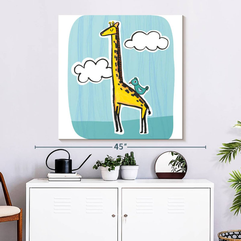 Ashelle Wild About You Giraffe, H 33 po x l 33 po