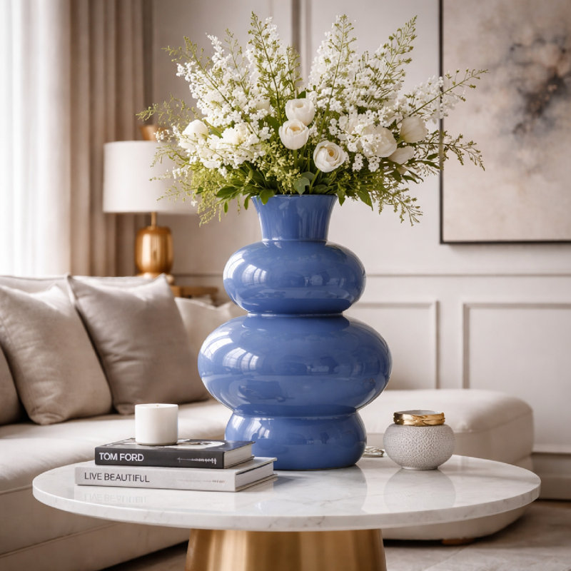 Vase Moisa, Bleu
