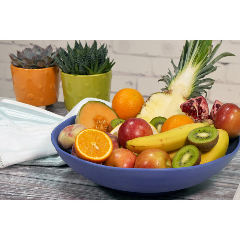 Host Pigment Melamine Salad Bowl, Indigo