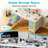 Modern White Vanity Desk With 8 Fabric Drawers, Multifunctional Makeup & Writing Table For Bedroom