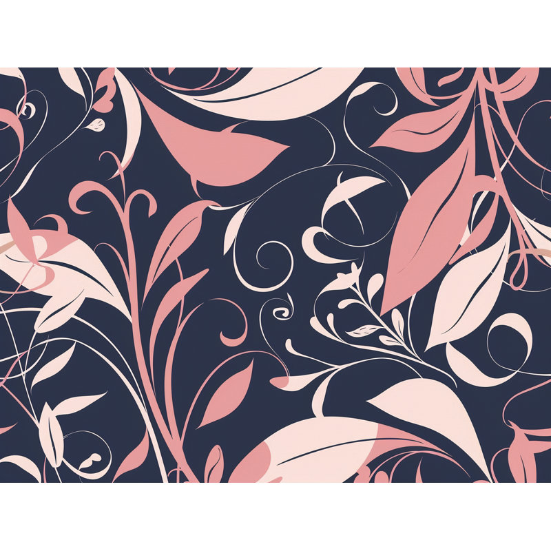 Édredon floral, literie, nature, illustration, élégant, Édredon simple