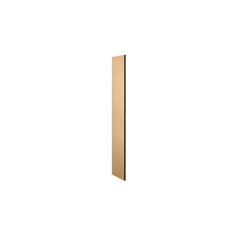 Panneau latéral sans hotte inclinée, H 72 po x l 18 po x P 0,75 po, Érable