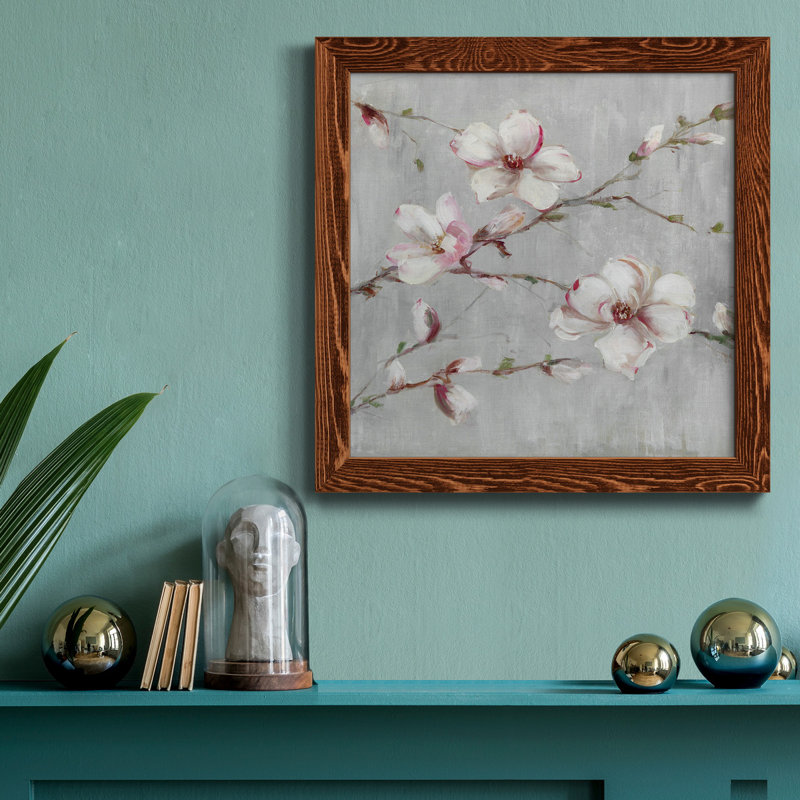 Carte postale, impression sur toile, "Butterfly II", H 31,5 po x l 31,5 po x P 1,5 po, Érable encadré