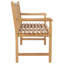 Banc de jardin en teck Jolette-752333691