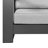 Hoyt 37.40” Outdoor Aluminum Armchair-940330898-964042403
