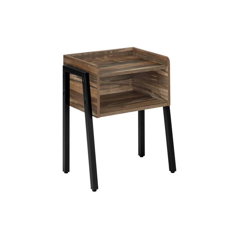 Table d'appoint Modern, Brun
