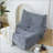 Bean bag Chair with button tufted back-1007813387