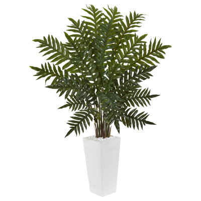 54 " H Faux Foliage Plant in Ceramic Planter