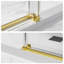 60 po X P 72 po H Porte de douche coulissante simple sans cadre avec Verre transparent-116269473