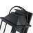 27" H 4-Light Large Black Outdoor Wall Lantern Sconce-839458144-866616460