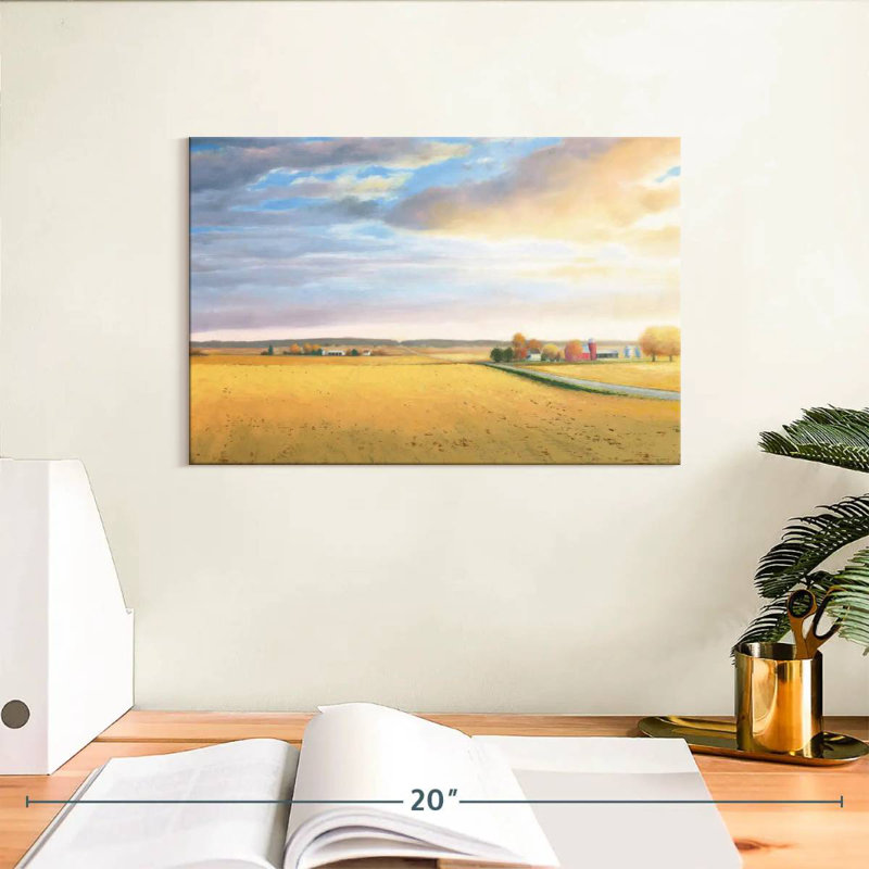 Paysage d'Alvord Heartland, H 8 po x l 12 po