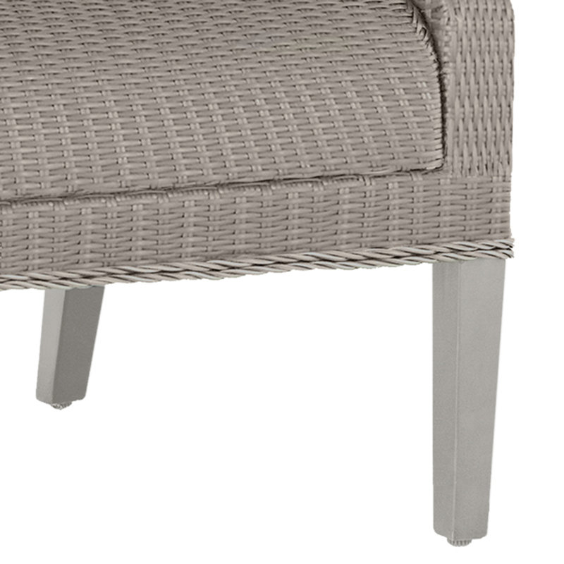 Bentley Patio Lounge Chair, Oyster