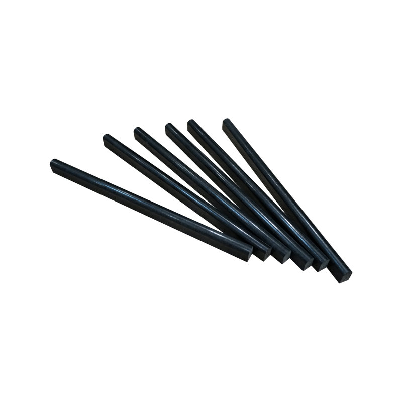 12" X 0.5" Marble Pencil Liner Tile Trim, Basalt