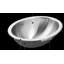Lavabo de salle de bain ovale Ã  encastrer Club Metal-2894920