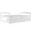 Lit plateforme simple avec rangement