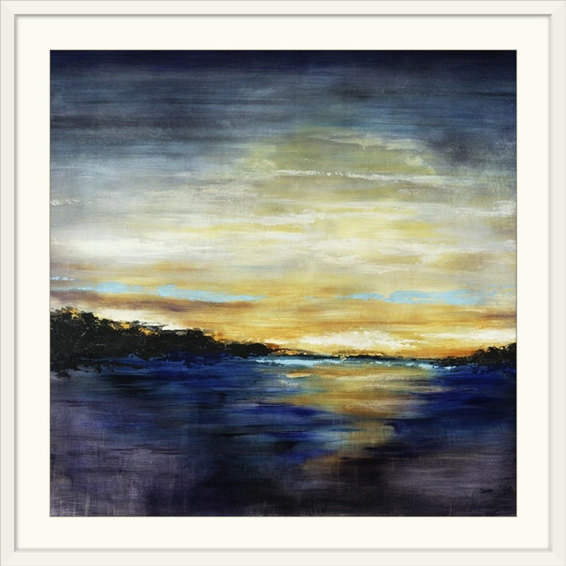 'côtier I Par Peinture Impression Joshua Schicker, 20" H x 20" L x 1,5" D, Toile