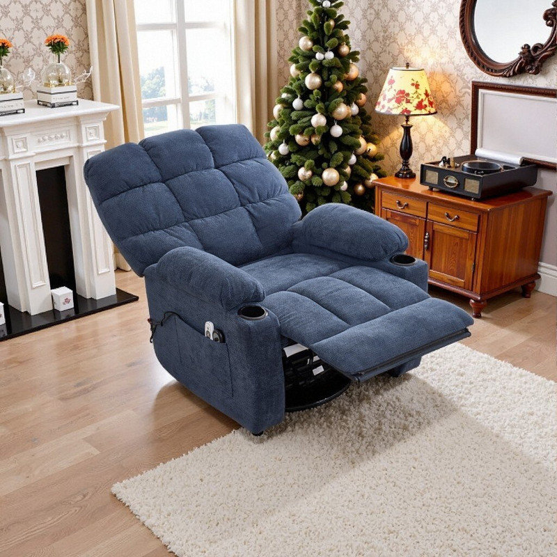 Fauteuil inclinable et pivotant Lavara
