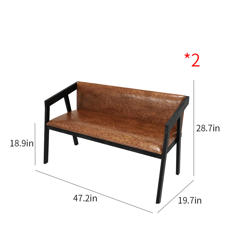 Banc de rangement Bar Cafe