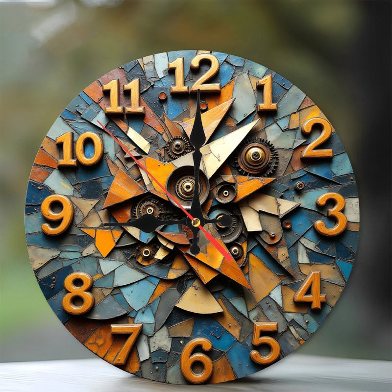 Colorful Liquid Clock