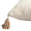 Housse de coussin décorative Rootara contemporaine unie 100 % coton turc-131260016